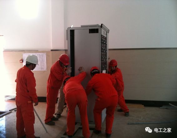 一條完成開關柜安裝,電纜橋架施工,電纜敷設及布線施工,照明配電箱施工