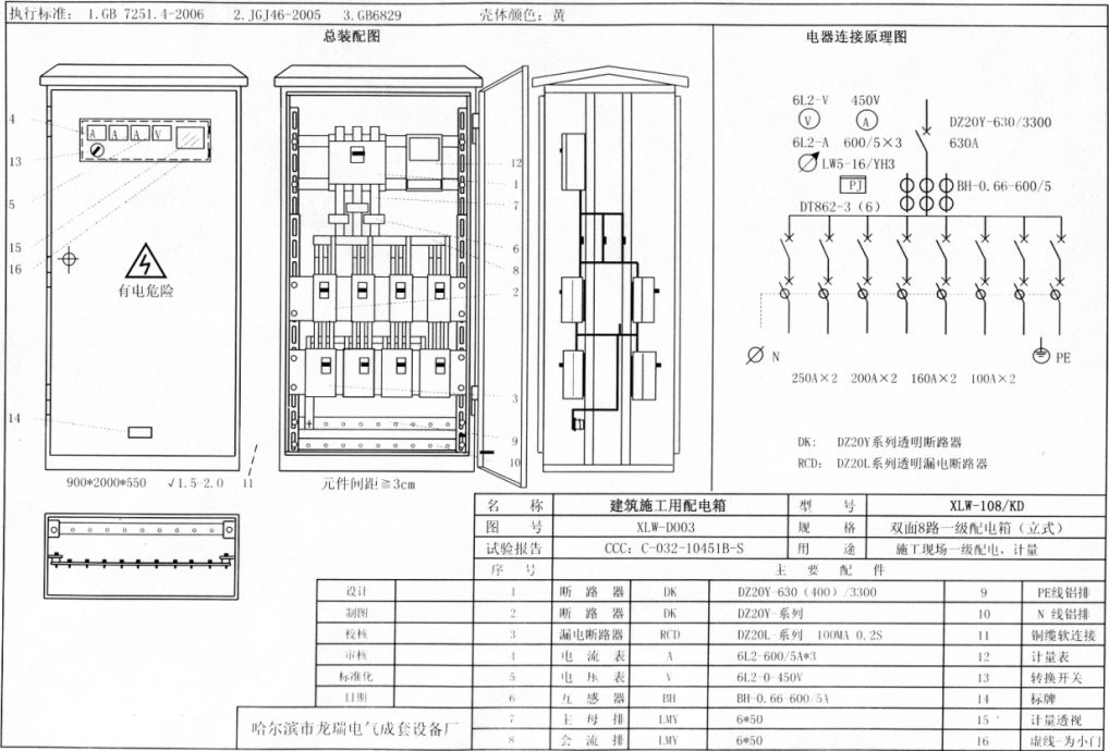如何在施工現(xiàn)場配置臨時用電配電箱(機柜)？標準化的例子！