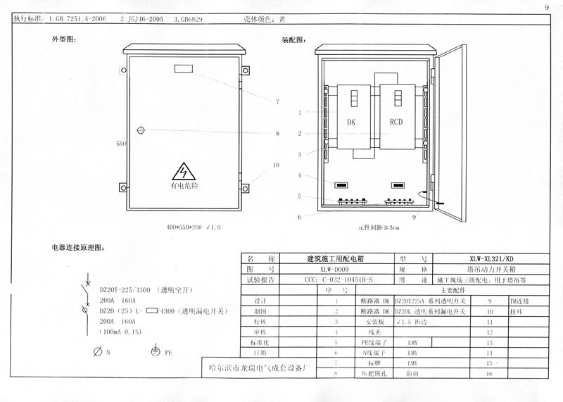 施工現場臨時用電配電箱(機柜)標準化配置圖集!