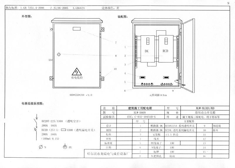機電的！施工現場臨時用電配電箱(機柜)標準化配置圖集，只有這一個！
